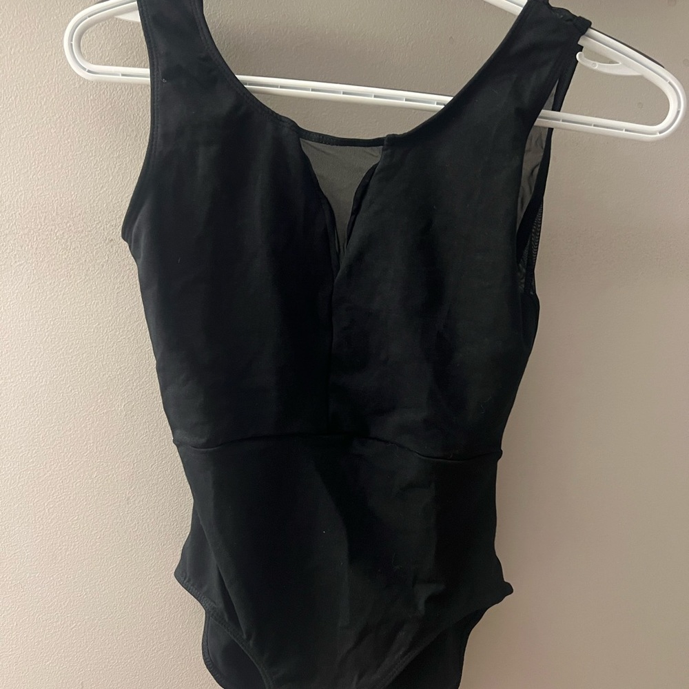 Black Dance Ballet Leotard
